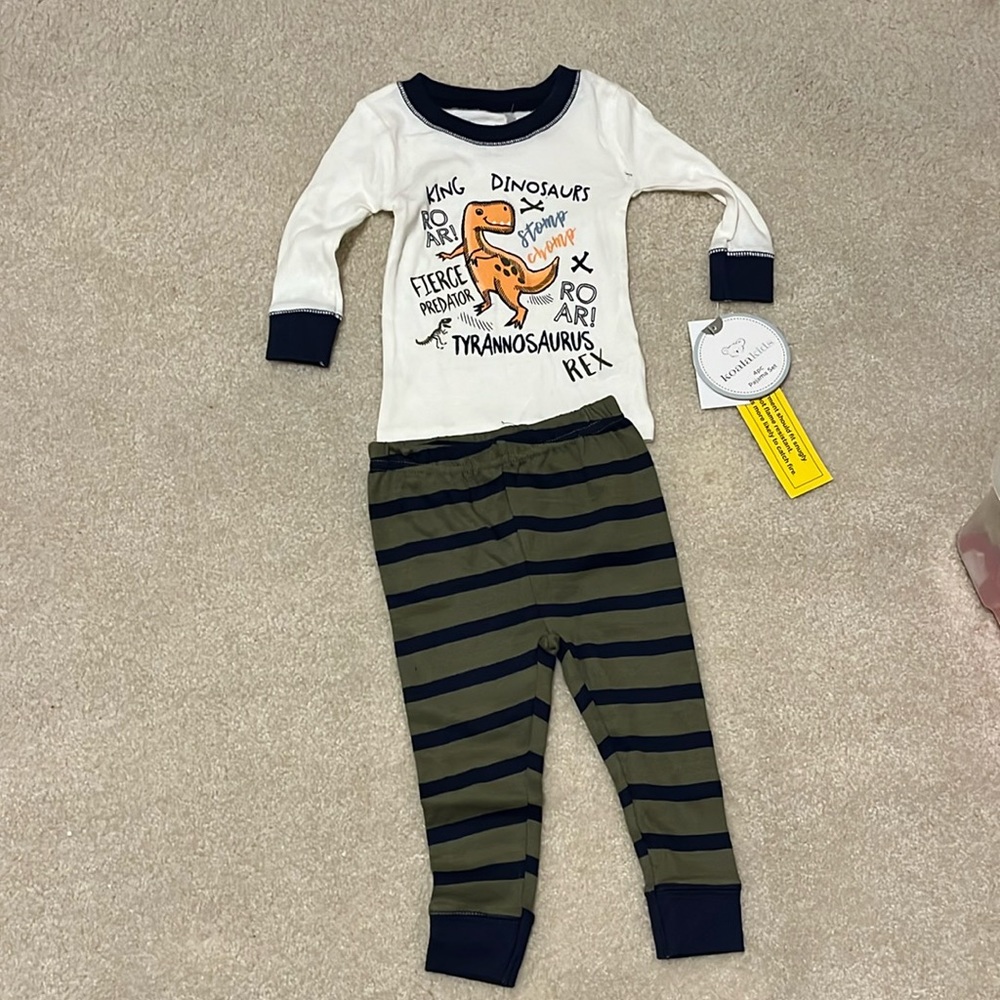 Koalakids, Dinosaur Pajamas, 12mos., NWT